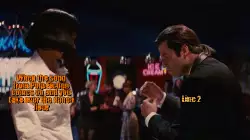When the song from Pulp Fiction comes on and you take over the dance floor meme