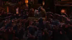 The Ratatouille gang, raising their arms in triumph meme
