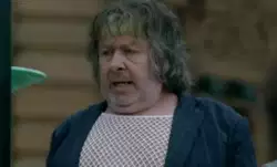 Raising your voice (and your blazer) meme