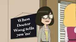 When Doctor Wong tells you 'no' meme
