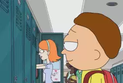 When you accidentally lock yourself in the school locker meme