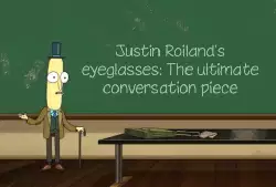 Justin Roiland's eyeglasses: The ultimate conversation piece meme