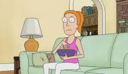 When you realize you've been watching too much Rick and Morty meme