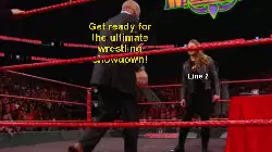 Get ready for the ultimate wrestling showdown! meme
