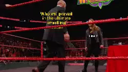 Who will prevail in the ultimate wrestling match? meme