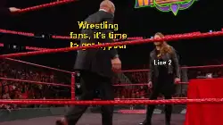 Wrestling fans, it's time to get hyped! meme