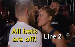All bets are off! meme