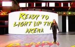 Ready to light up the arena meme