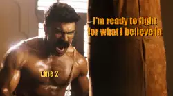 I'm ready to fight for what I believe in meme