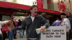 Chris Tucker's reaction to the rush hour meme