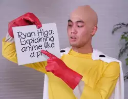 Ryan Higa: Explaining anime like a pro meme