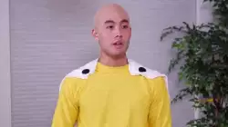 When you show up to the party looking like Saitama meme