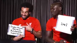 Sadio Mané, German Bundesliga superstar meme
