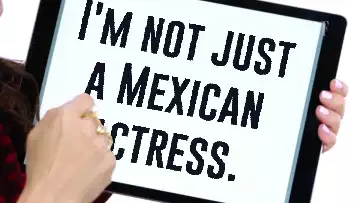 I'm not just a Mexican actress. meme
