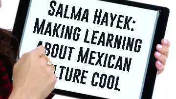 Salma Hayek: Making learning about Mexican culture cool meme