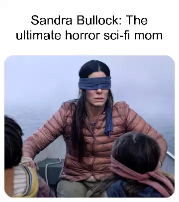 Sandra Bullock: The ultimate horror sci-fi mom meme