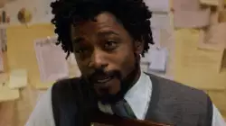 LaKeith Stanfield: 'Hey, I made it!' meme
