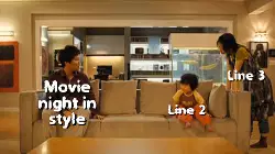 Movie night in style meme