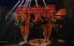 The Shaolin Monks show the crowd how it's done with style and grace meme