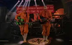 When the Shaolin Monks take the stage, it's time to get serious meme