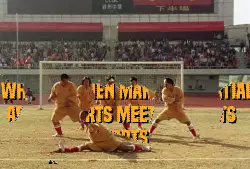 Shaolin Soccer - when martial arts meets sports meme