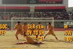 The Shaolin Soccer team - ready to show what we can do! meme