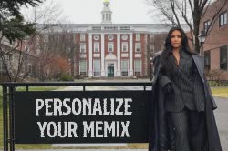 Kim Kardashian Outside Harvard Business School 