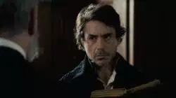 Serious pokerfaced Sherlock Holmes meme