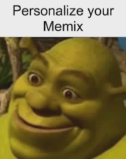 Shrek Gives Weird Smile 