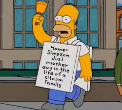 Homer Simpson: Just another day in the life of a sitcom family meme