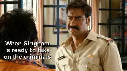 When Singham is ready to take on the criminals meme