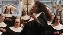 Whoopi Goldberg: Ready to rock this nun uniform meme