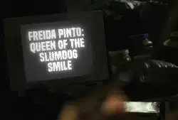 Freida Pinto: Queen of the Slumdog Smile meme