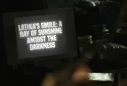Latika's smile: A ray of sunshine amidst the darkness meme