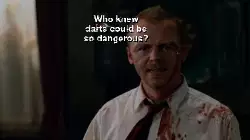 Who knew darts could be so dangerous? meme