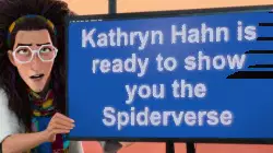 Kathryn Hahn is ready to show you the Spiderverse meme