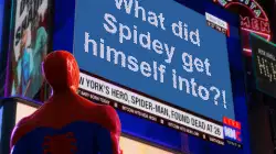 What did Spidey get himself into?! meme