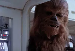 Chewbacca Laughs At Someone 