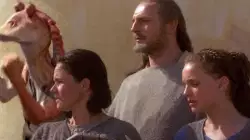 When you find out that Natalie Portman was in The Phantom Menace meme