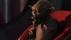 Yoda Focuses And Talks 