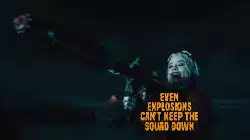 Even explosions can't keep the Squad down meme