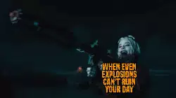 When even explosions can't ruin your day meme