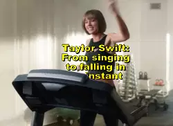 Taylor Swift: From singing to falling in an instant meme