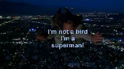 I'm not a bird I'm a superman! meme