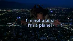 I'm not a bird I'm a plane! meme