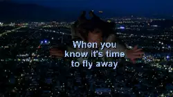 When you know it's time to fly away meme