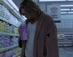 Jeff Bridges sniffing out the best milk meme
