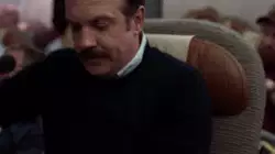 When you can't look away from the Ted Lasso series, even when people are watching meme