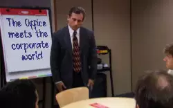 The Office meets the corporate world meme