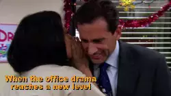 When the office drama reaches a new level meme